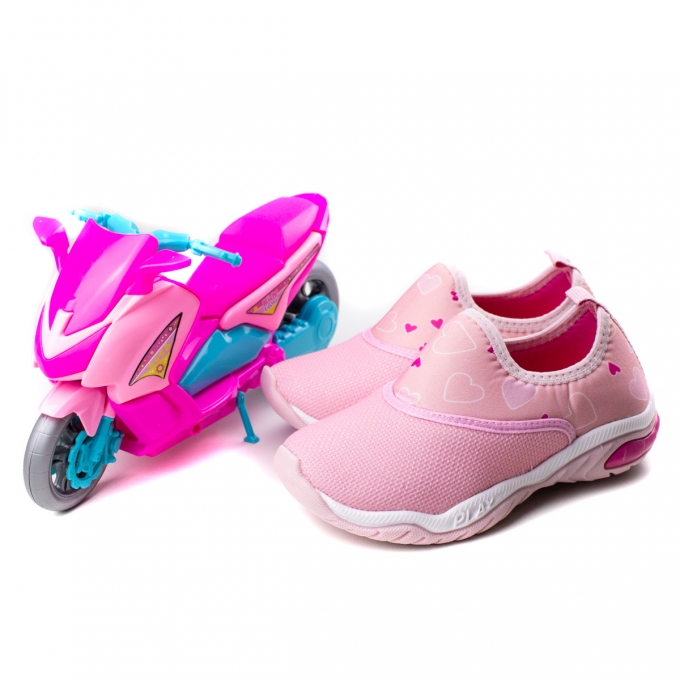 Tênis Play Infantil Feminino Kidy - Rosa/pink