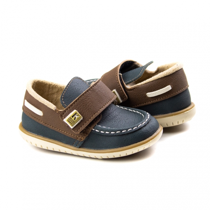 Sapatênis Cravinho Bebê Masculino Klin - Oceano/carvalho - 166138