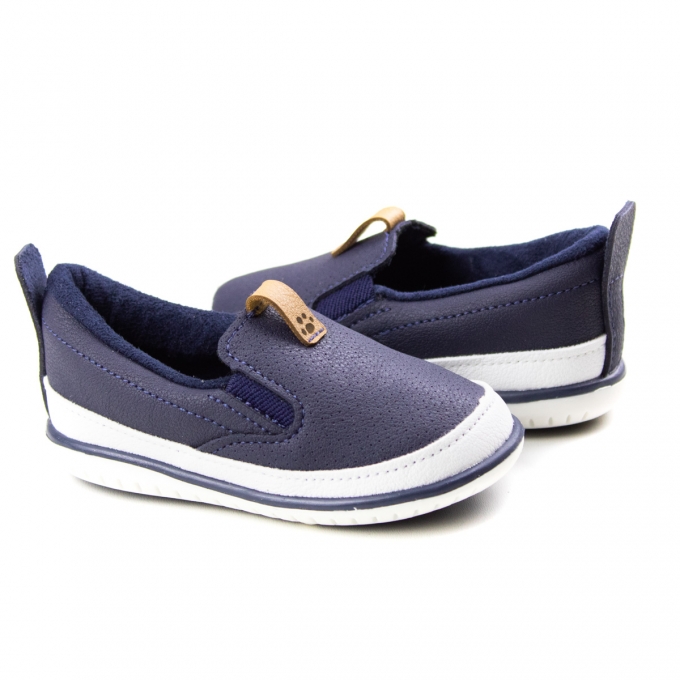 Sapatênis Cravinho Bebê Masculino Klin - Marinho/taupe - 166140