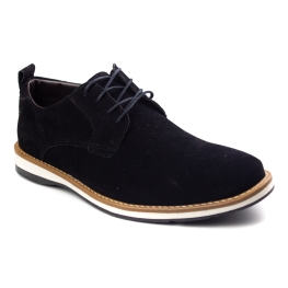 Sapato Camurça Masculino Franshoes - Preto