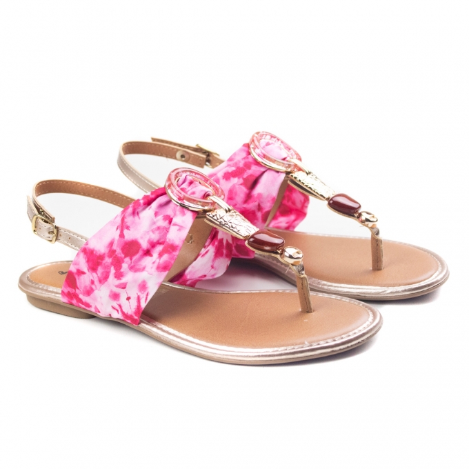 Sandália Feminina Mississipi Rasteira Ref: Q-0862 em Promoção | Ofertas na  Americanas