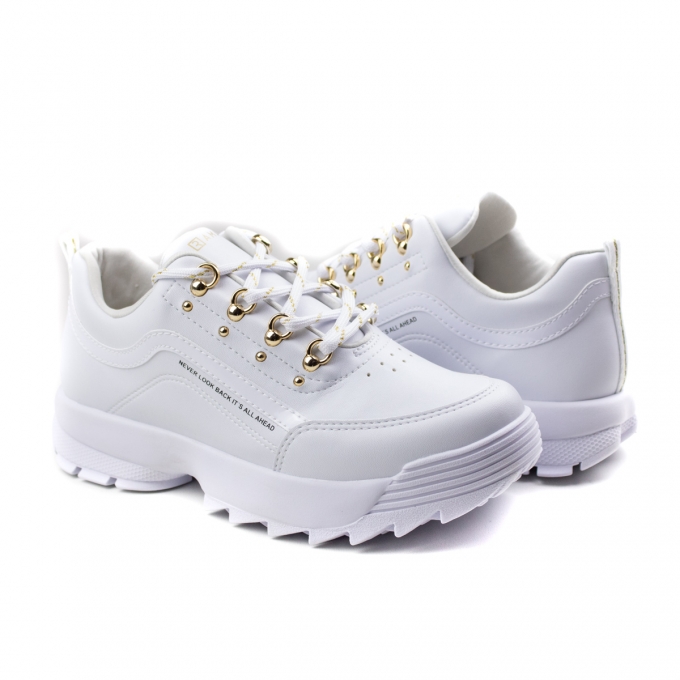 Tênis Feminino Ramarim Casual Tratorado - Branco - 2175101