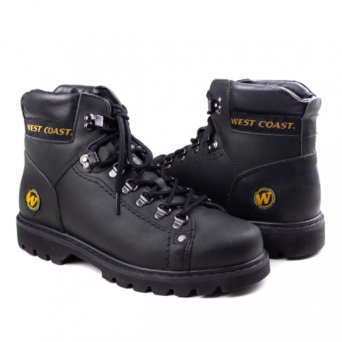 Bota Masculina West Coast Worker Classic - Preto - 5790