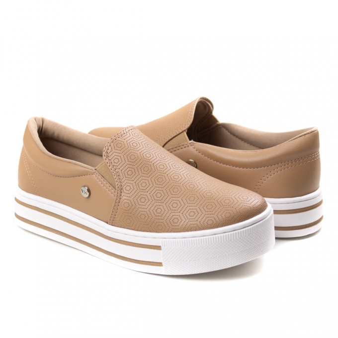 Tênis Slip On Caixa Feminino Via Marte - Havana - Havana - 213148