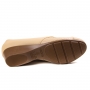 Sapato Anabela Feminino Modare - Bege