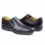 Sapato Comfort Calcar Masculino Pipper - Preto