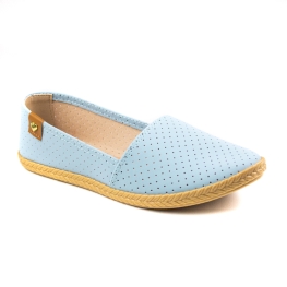 Sapatilha Feminina Moleca Microfuro  - Light turquesa