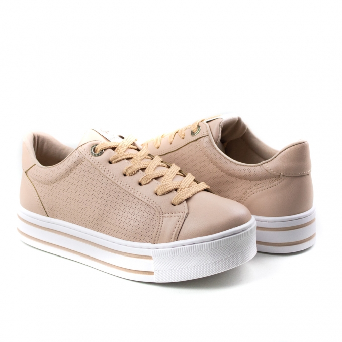 Tênis Feminino Via Marte Caixa - Soft rose - 2110104-02