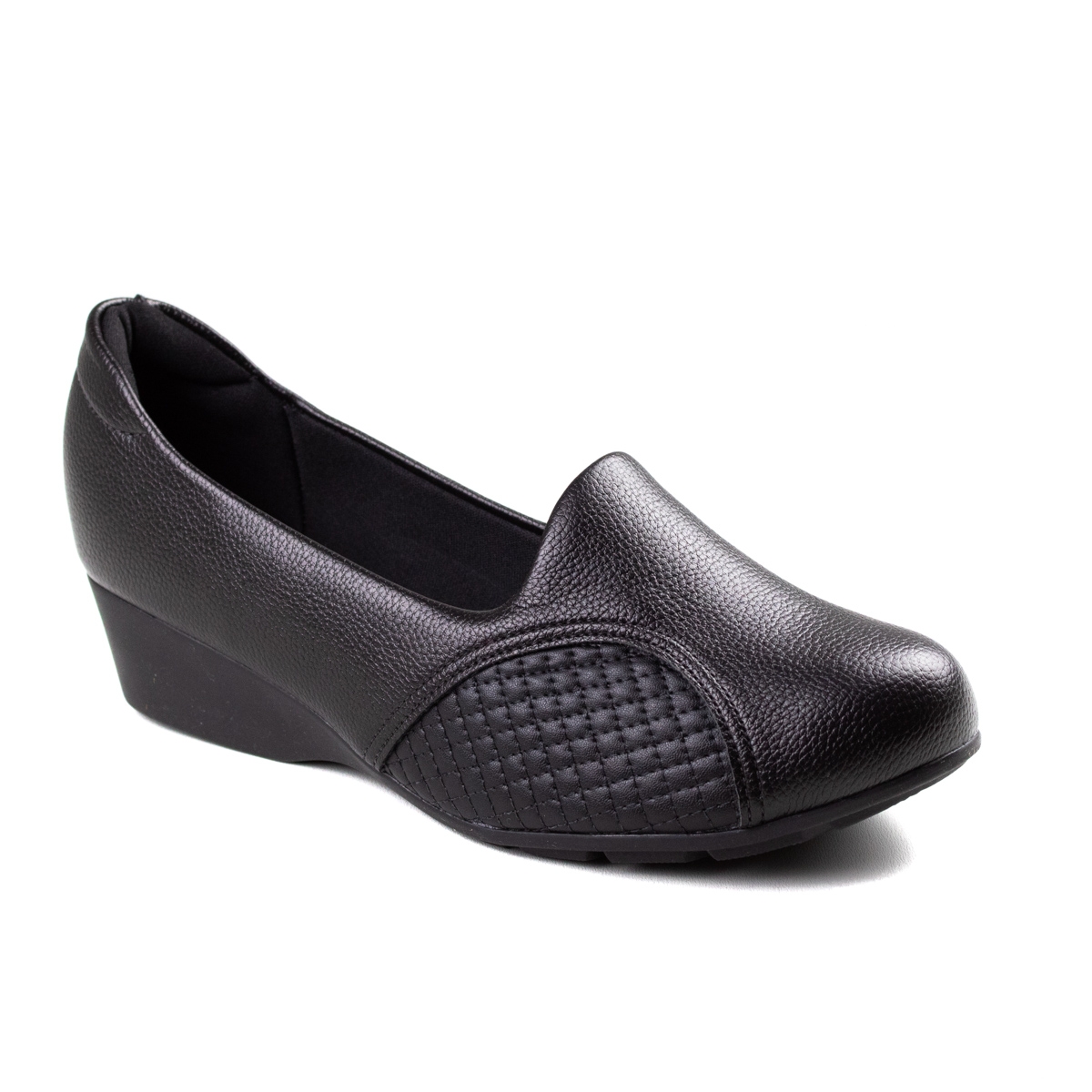 Sapato Anabela Feminino Modare - Preto