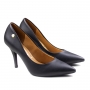 Sapato Feminino Vizzano Scarpin Pelica - Preto