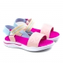 Sandália Infantil Feminina Kidy Free Style - Nude/colorido