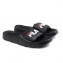 Chinelo Masculino Fila Drifter - Preto/branco/vermelho