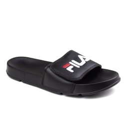 Chinelo Masculino Fila Drifter - Preto/branco/vermelho