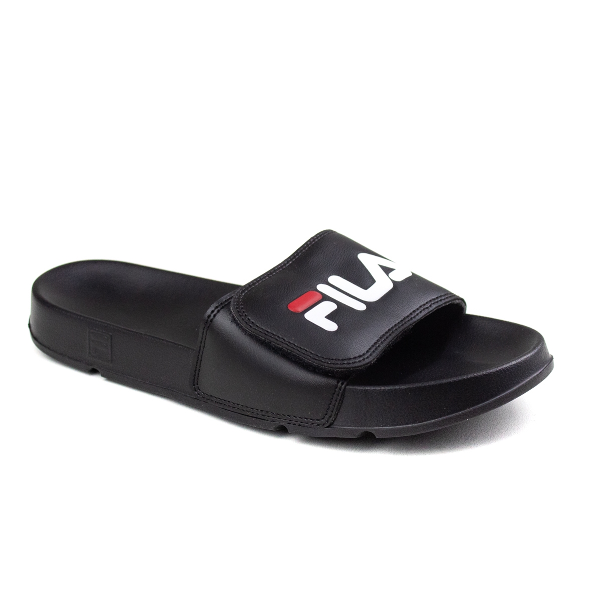 Chinelo Masculino Fila Drifter - Preto/branco/vermelho