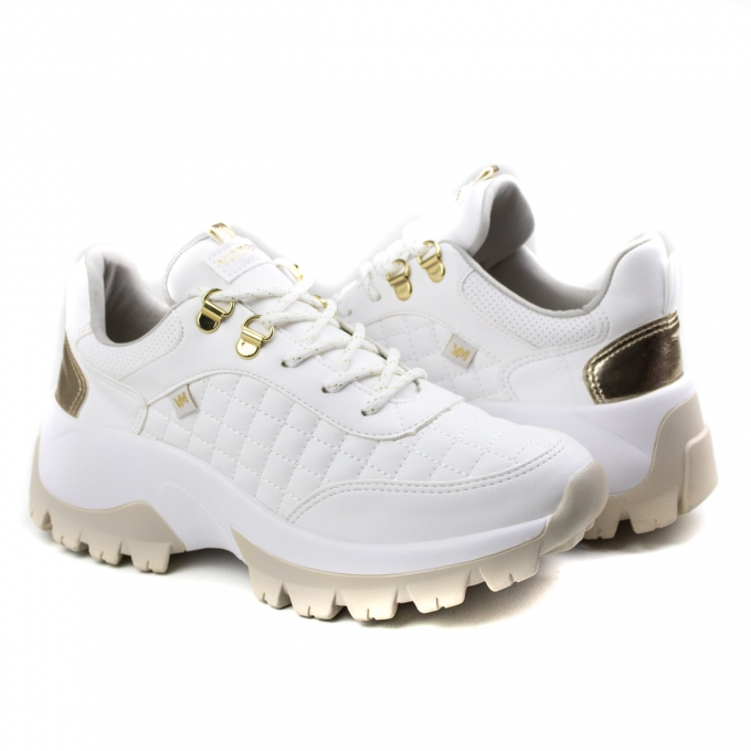 Tênis Feminino Via Marte Tratorado - Branco - 2112601-05