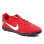 Chuteira Society Beco 2TF Masculina Nike - University red/white-black