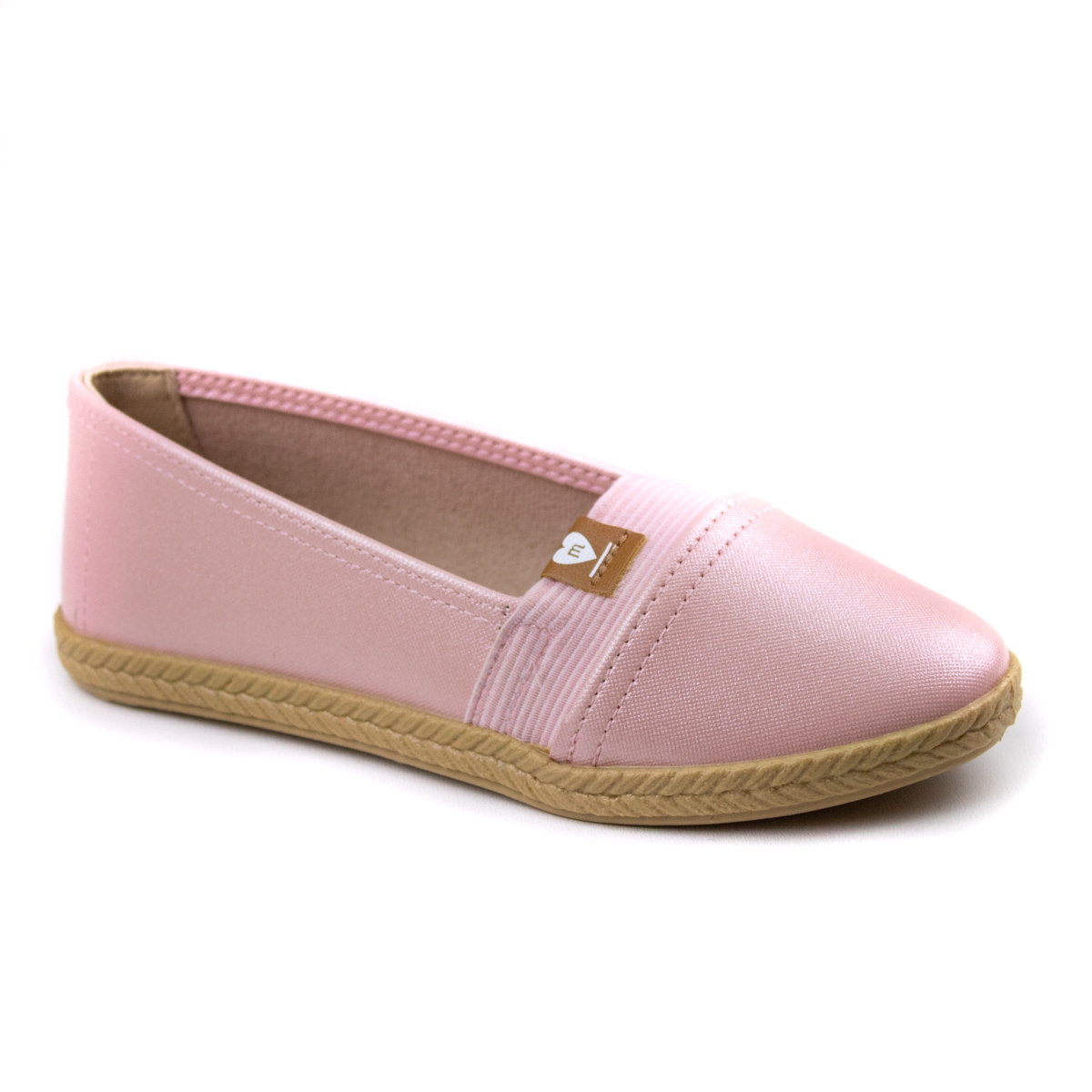Alpargatas Lurex Infantil Feminino Molekinha - Rosa