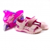 Sandália Infantil Feminina Kidy Wave Moto - Nude/pink