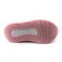 Tênis Infantil Feminino Molekinha Corações - Rosa/light turquesa