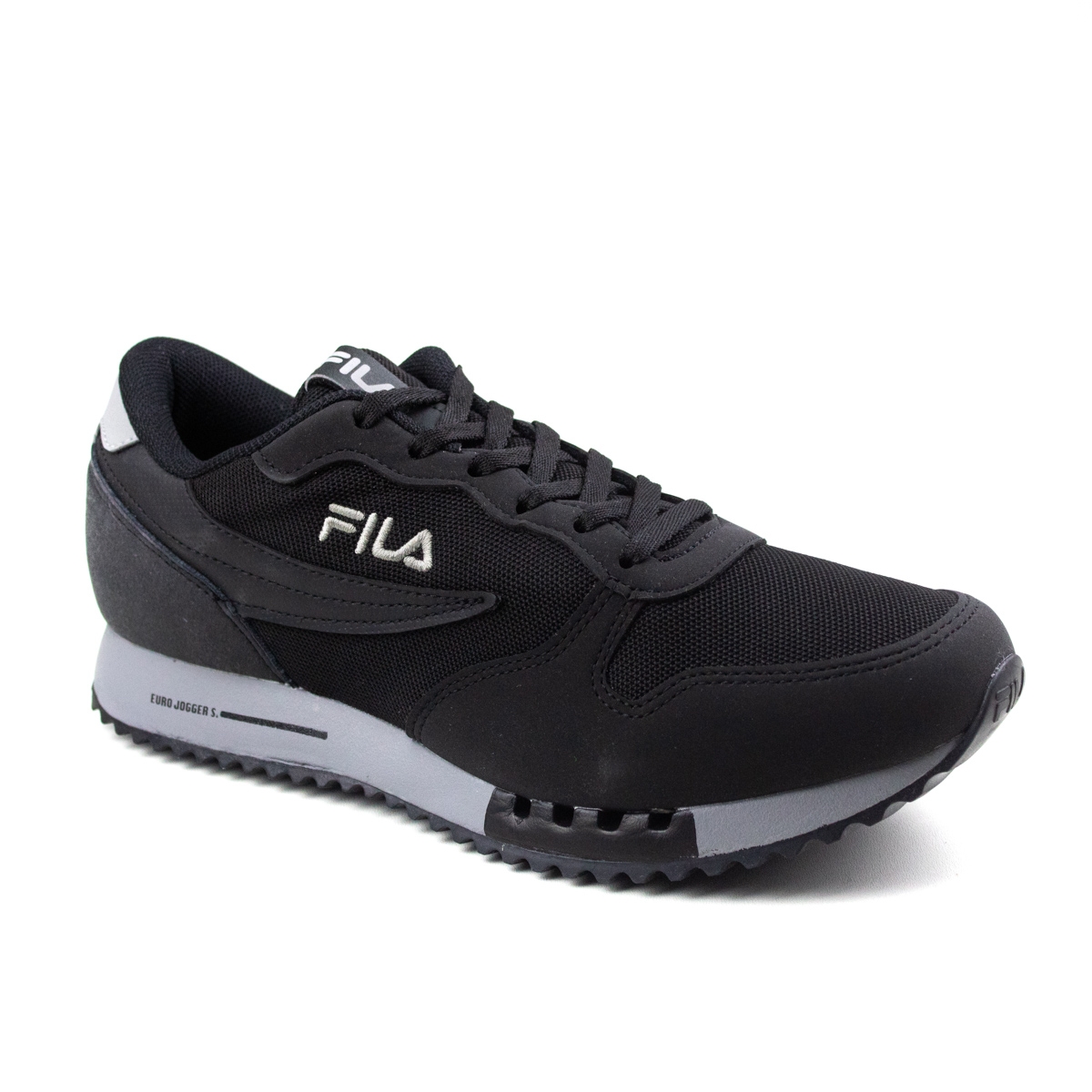 Tênis Masculino Fila Euro Jogger Sport - Preto/cinza