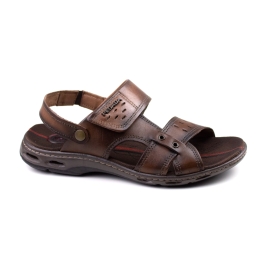 Sandália Couro Masculina Pegada - Pinhao