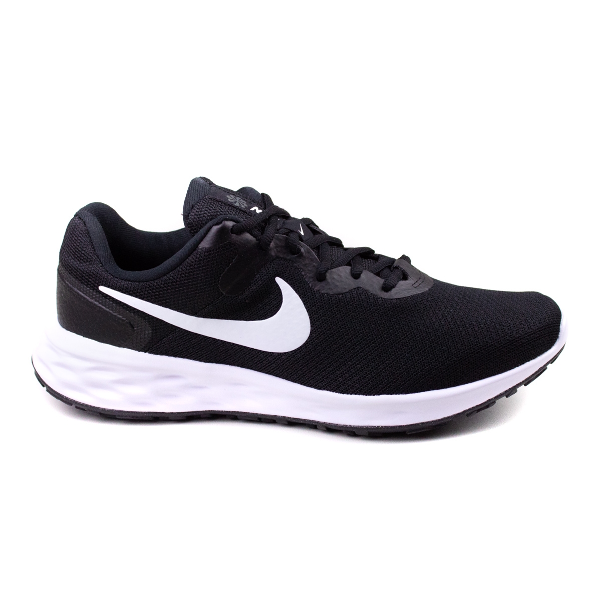 Tênis Masculino Nike Revolution 6 - Black/white-iron grey