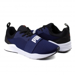 Tênis Masculino Puma Wired - Marinho/branco