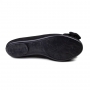 Sapatilha Feminina Moleca Camurca - Preto