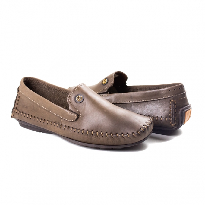 Mocassim Masculino Pegada - Cravo - 148951