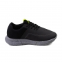 Tênis Infantil Masculino Molekinho Jogging - Preto/amarelo neon