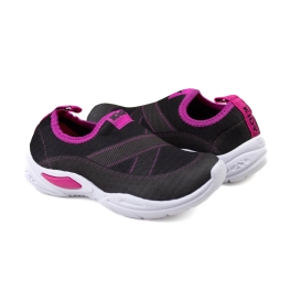 Tênis Infantil Feminino Kidy Play Usefull - Preto/gloss