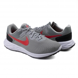 Tênis Masculino Nike Revolution 6 - Grey/red