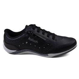 Tênis Feminino Kolosh Casual Hades - Preto