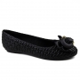 Sapatilha Feminina Moleca Fivela - Preto
