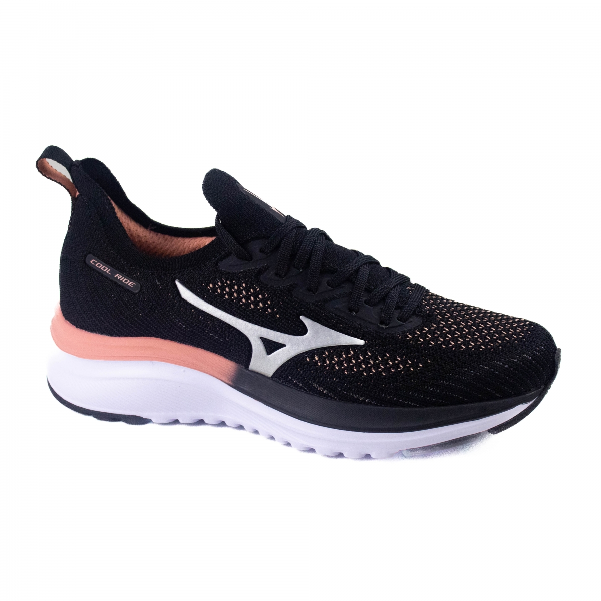 Tênis Feminino Mizuno Cool Ride - Preto/rosa