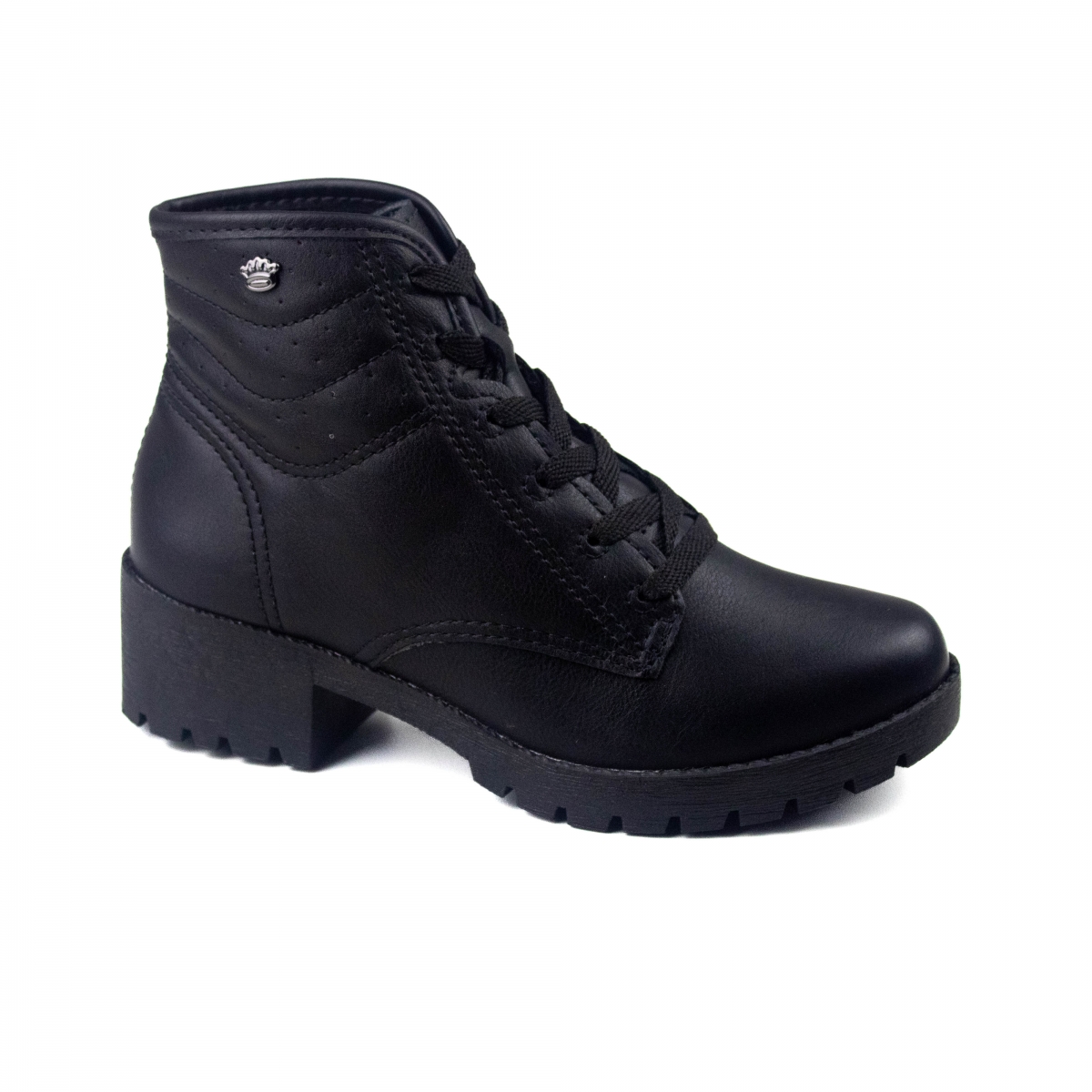 Coturno Infantil Feminino Pink Cats - Preto