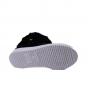 Bota Infantil Feminina Molekinha Cano Baixo Pelo  - Preto