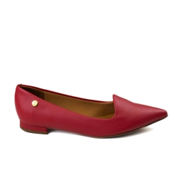 Sapatilha Feminina Vizzano Bico Fino - Vermelho