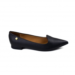 Sapatilha Feminina Vizzano Bico Fino - Preto