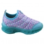 Tênis Bebê Feminino Novopé Led  - Sereia/azul