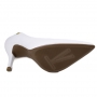 Sapato Feminino Vizzano Scarpin Pelica - Branco