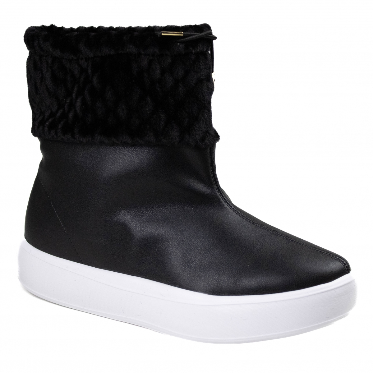 Tênis Feminino Piccadilly Cano Médio  - Preto