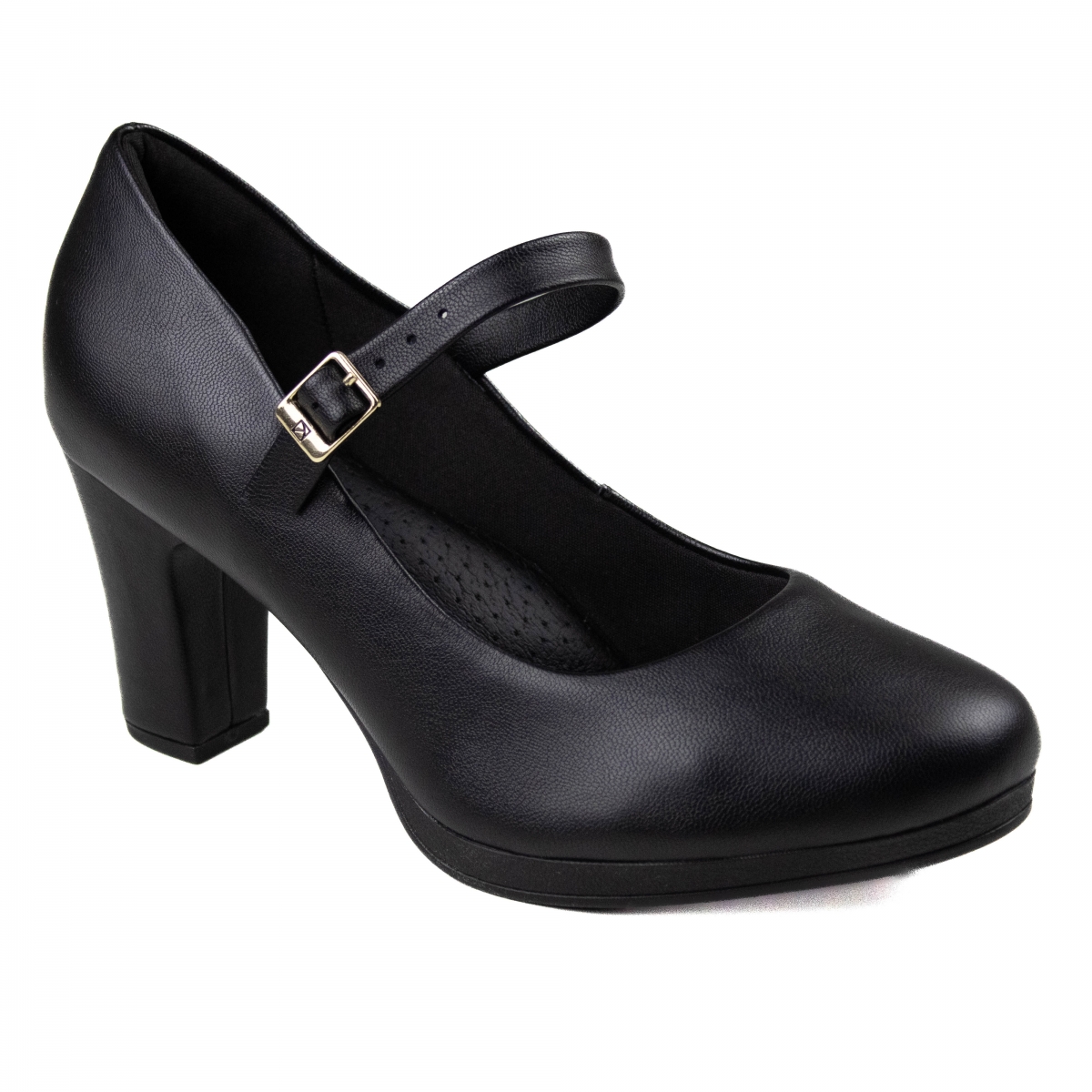 Sapato Feminino Piccadilly Salto Boneca - Preto